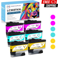 Ink Cartridge for Brother 1 set 2M 2Y 2C LC3037 LC-3037XXL for MFC-J5845DW MFC
