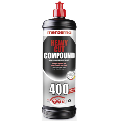 Menzerna Heavy Cut Compound 400 - 250ml Scratch Removal & Gloss Finish Schle