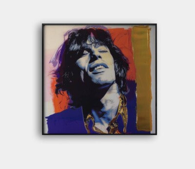 Mick Jagger Framed 24x24 Giclée Art Print Ltd 1/25 Signed COA Rombley V36
