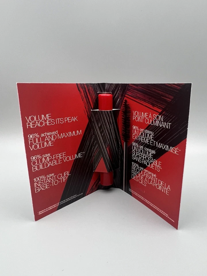 NARS Climax Mascara in Explicit Black .06oz/1.8g Travel Sz in Card NEW Free Ship - Image 2 of 3