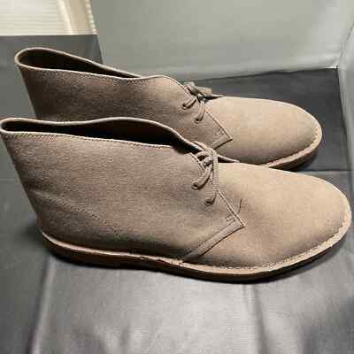 Clarks Bushacre 2 Grey Synth Boots 13 - NEW | eBay display picture 1