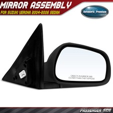 Passenger Right With Power Adjustment Mirror For Suzuki Verona 2004 2005 2006
