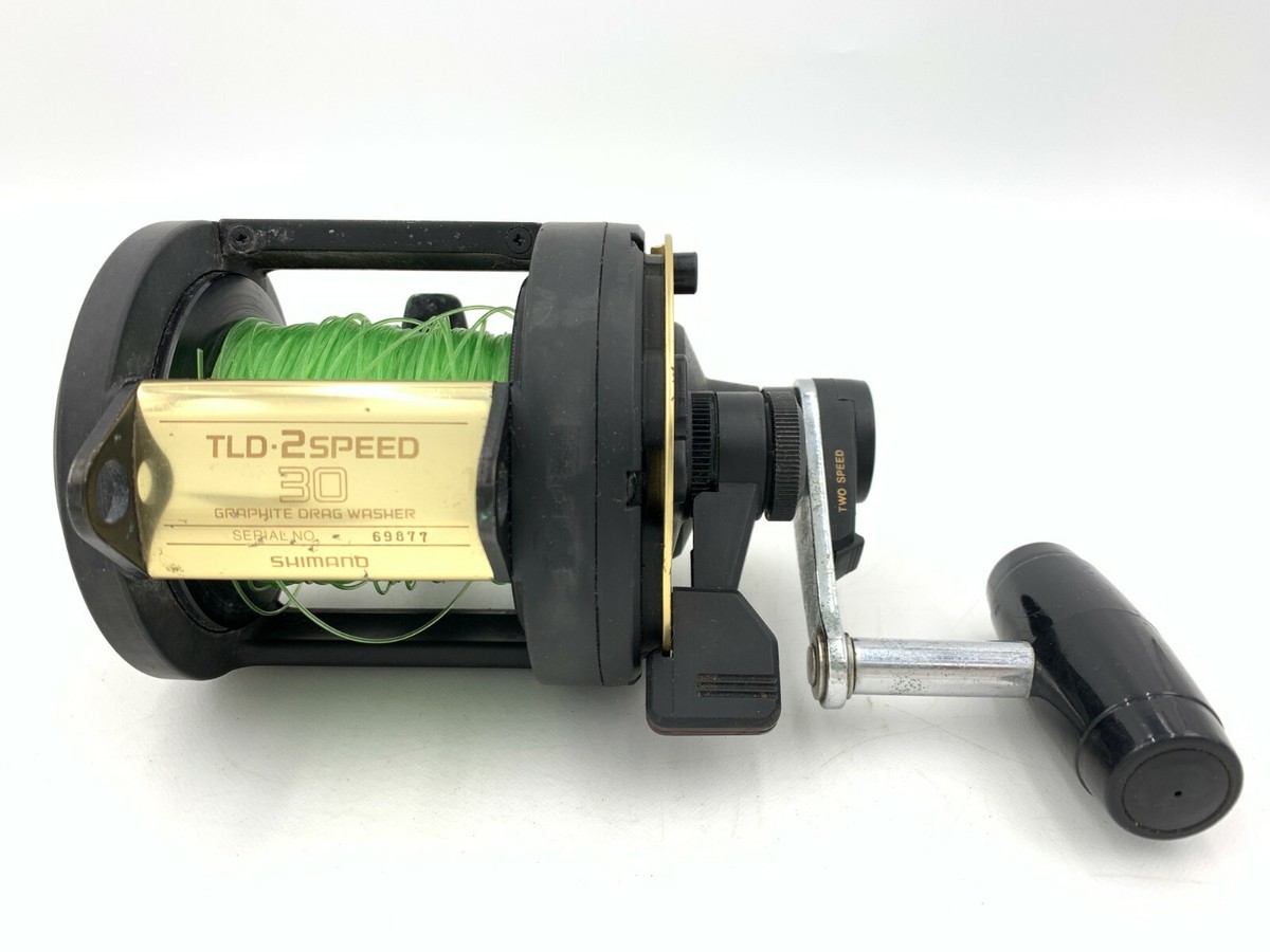 Shimano TLD 2SPEED 30 Reel Lever Drag Big Game Trolling Deep sea