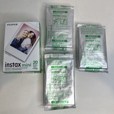 NEW FUJIFILM Instax Mini Instant Film Twin Pack  3 Individual Packs: 50 Sheets