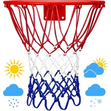 2025 Upgraded Thickening Heavy Duty Basketball Net, Rainproof Sunscreen for A...