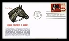 US COVER HUMANE TREATMENT OF ANIMALS FIRST DAY ISSUE SCOTT 1307