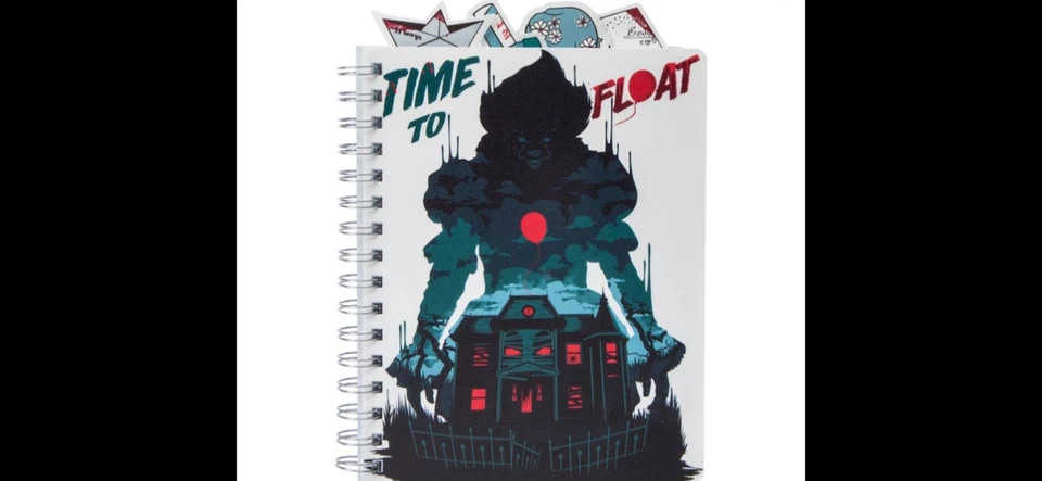 Stephen King’s “It” Tabbed Journal, Brand new unopened never used  - Image 2 of 4