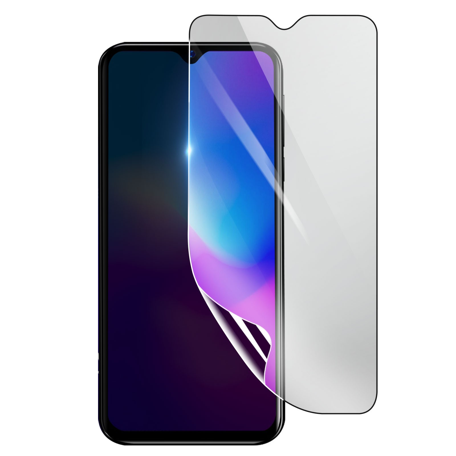 Film hydrogel Blackview A60 3mk Protection écran antichoc transparent