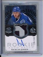 2013-14 The Cup Rookie  RPA NICKLAS JENSEN  128 /249  Canucks