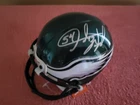 Philadelphia Eagles Nate Wayne Signed Mini Helmet with JSA LOA COA