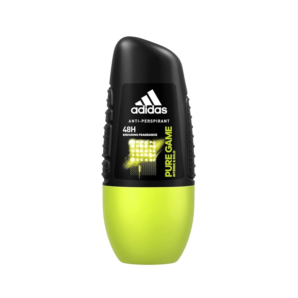 Adidas Pure Game Roll-On Desodorante Antitranspirante 50ml,48H Para Hombre - (Pack de 3) Foto 4 de 4