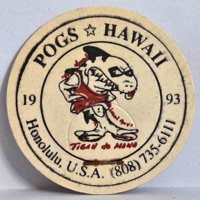 Vintage Pog * Local Crittahs Series * Tigah De Mona * Bin106