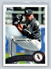 2011 Topps #652a Edwin Jackson