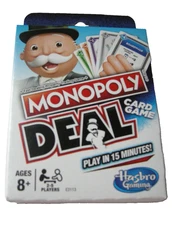 Monopoly Deal Card Game By Hasbro, 2-5 Players, 110 Cards, Brand New