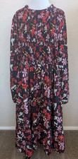 Women's Floral Dress Plus Size Size 22/24 Bloomchic Spring Summer
