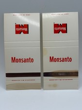 Vintage Monsanto Matchbook Covers Diamond Match St. Louis MO Advertising Lot
