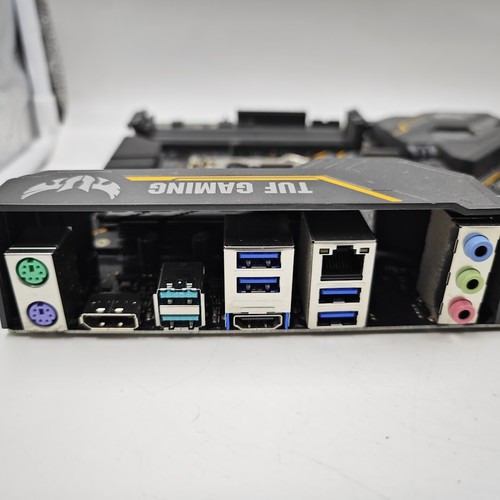 ASUS TUF Z390-PLUS Gaming Motherboard - Used, No I/O Shield, See Photos - Afbeelding 11 van 13
