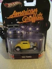 VINTAGE Hot Wheels Retro Entertainment American Graffiti '32 Ford 1/64 NICE CAR