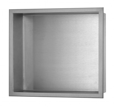 Easy Drain Edelstahl Duschnische 30 x 30 cm wandbündig