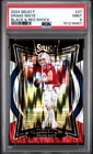 2024 Select Concourse Drake Maye Black Red Shock #27 PSA 9 MINT RC ROOKIE