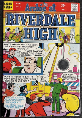 Archie at Riverdale High #1 Archie Publications Aug 1972 High Grade Copy NM