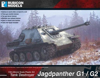 Rubicon Models Jagdpanther G1/G2 Tank Destroyer 1/56 28mm German Panzer