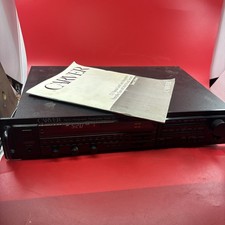 Carver CT-17 Sonic Holography Preamplifier Tuner Remote Manual Tested - works