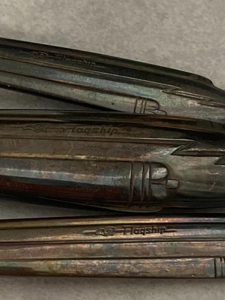 American Airlines Flagship DC-3 - Juego de cubiertos de plata de 3 piezas (2) años 30 Foto 4 de 4