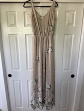 Show Me Your Mumu Kendall Maxi Dress Floral V-Neck Medium