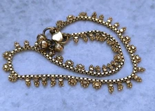 Beautiful vintage anklet In Indian style 