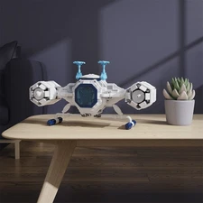 Compatible Small Auxiliary Ship 1030 from TV Series about Future Build Moc