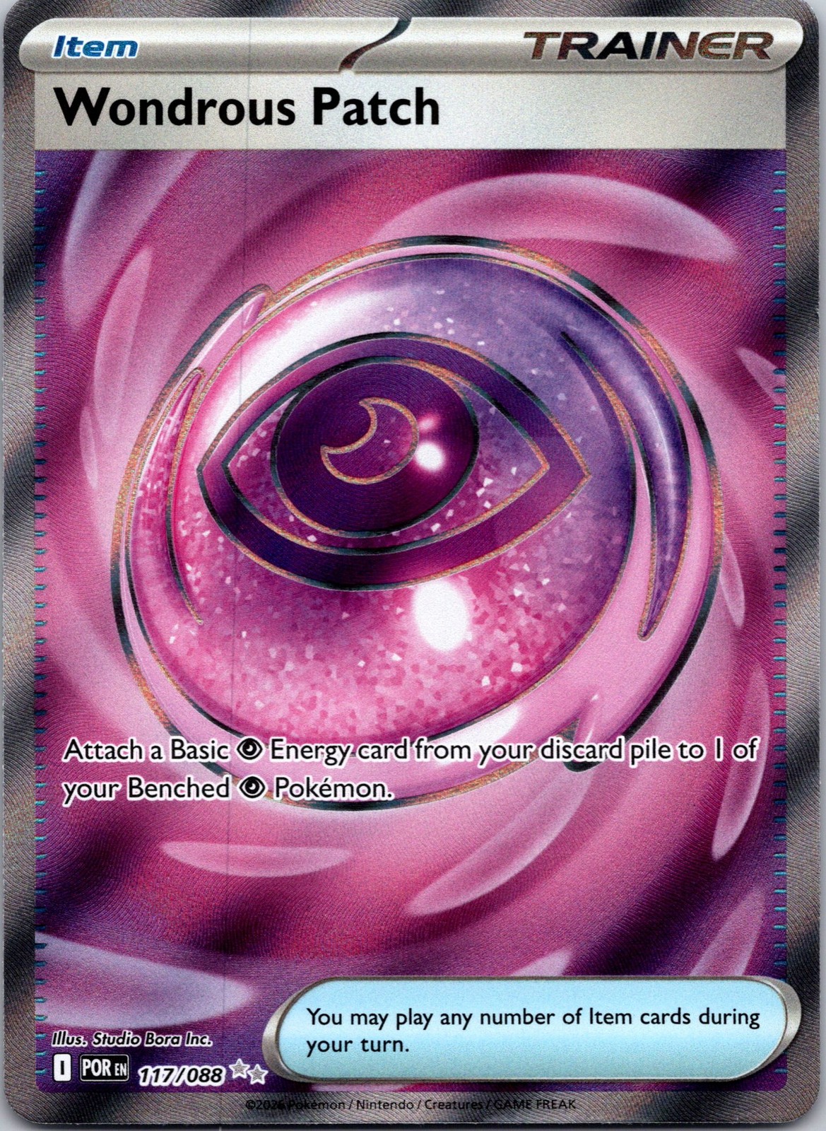 Wondrous Patch Holofoil [POR - 117/088]