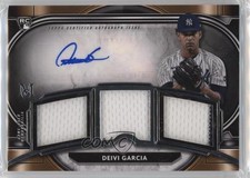 2021 Museum Collection Single-Player Triple Relic 224/249 Deivi Garcia Auto 0zg6