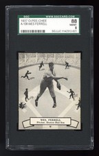 1937 O-Pee-Chee Series A #138 Wes Ferrell SGC 8 - POP 1 - VERY TOUGH CARD