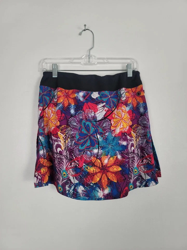 Skirt Sports Cycling Skort Women's Small Padded Nylon Spandex Blend Bike - Image 4 of 4