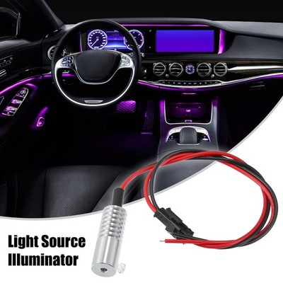 3mm 0.12'' 12V 2W Car LED Aluminum Light Source Illuminator DIY LED Warm White
