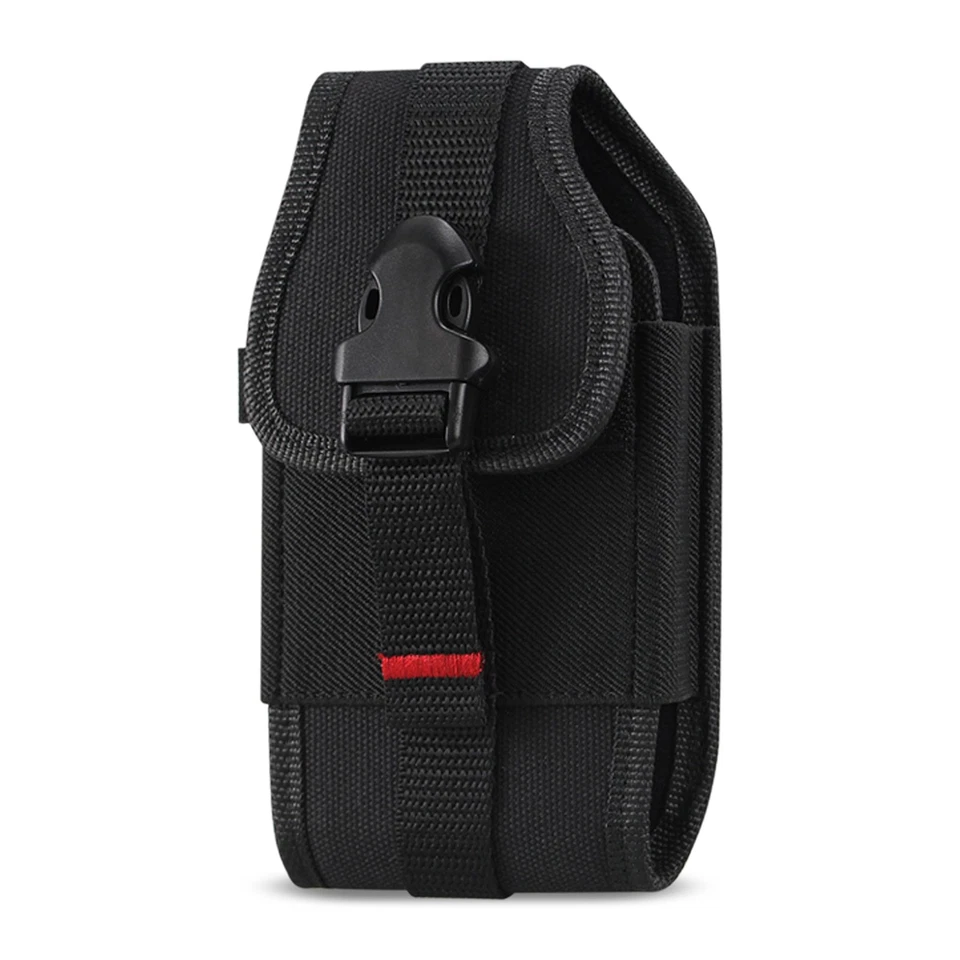 Pouch Cover Clip Side Holster Canvas Case Compatible with Sonim XP3, Samsung ... - Image 3 of 4