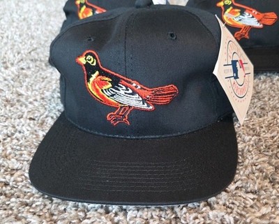 1 DEADSTOCK 80s 90s BALTIMORE ORIOLES Outdoor Cap OC MLB Snapback Hats Vtg  