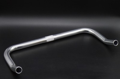 VELO EXQUISIT Bullhorn Lenker Handle Bar 420 mm silber poliert - 25,4 mm