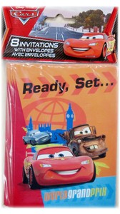 details about disney cars invitations 8 birthday party supplies stationery invites cards car invites for birthday party