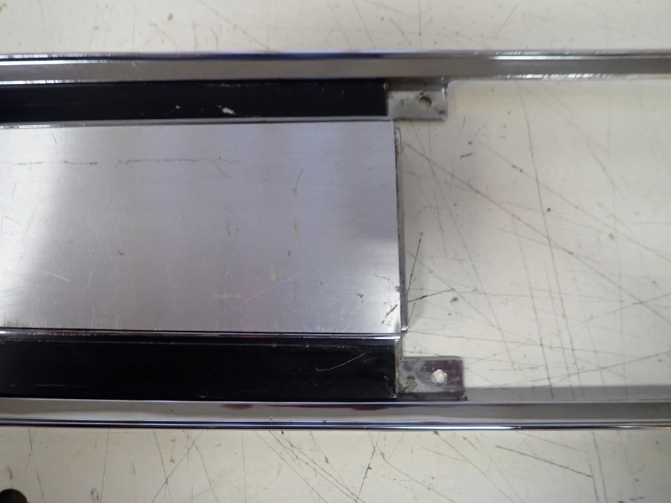 Chevrolet Chevelle 1968 1969 1970-1972 consola palanca de cambios bisel placa bonito cromo Foto 3 de 4