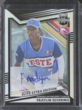 2022 Panini Elite Extra Edition Fraylin Severino #195 Autograph