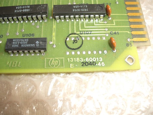 HP 123183-60012/60013 Mag.Tape 7970 Interface for HP 2100, HP 1000 M/E/F Series - Picture 6 of 7