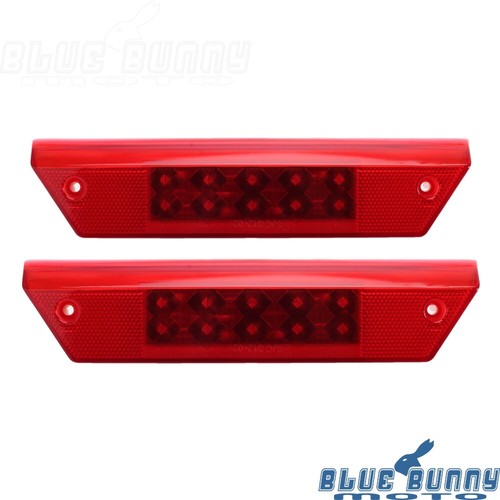 Left Right Rear Brake Tail Lights For Polaris Ranger 500 700 800 900 GEM EM1400 - Picture 6 of 11