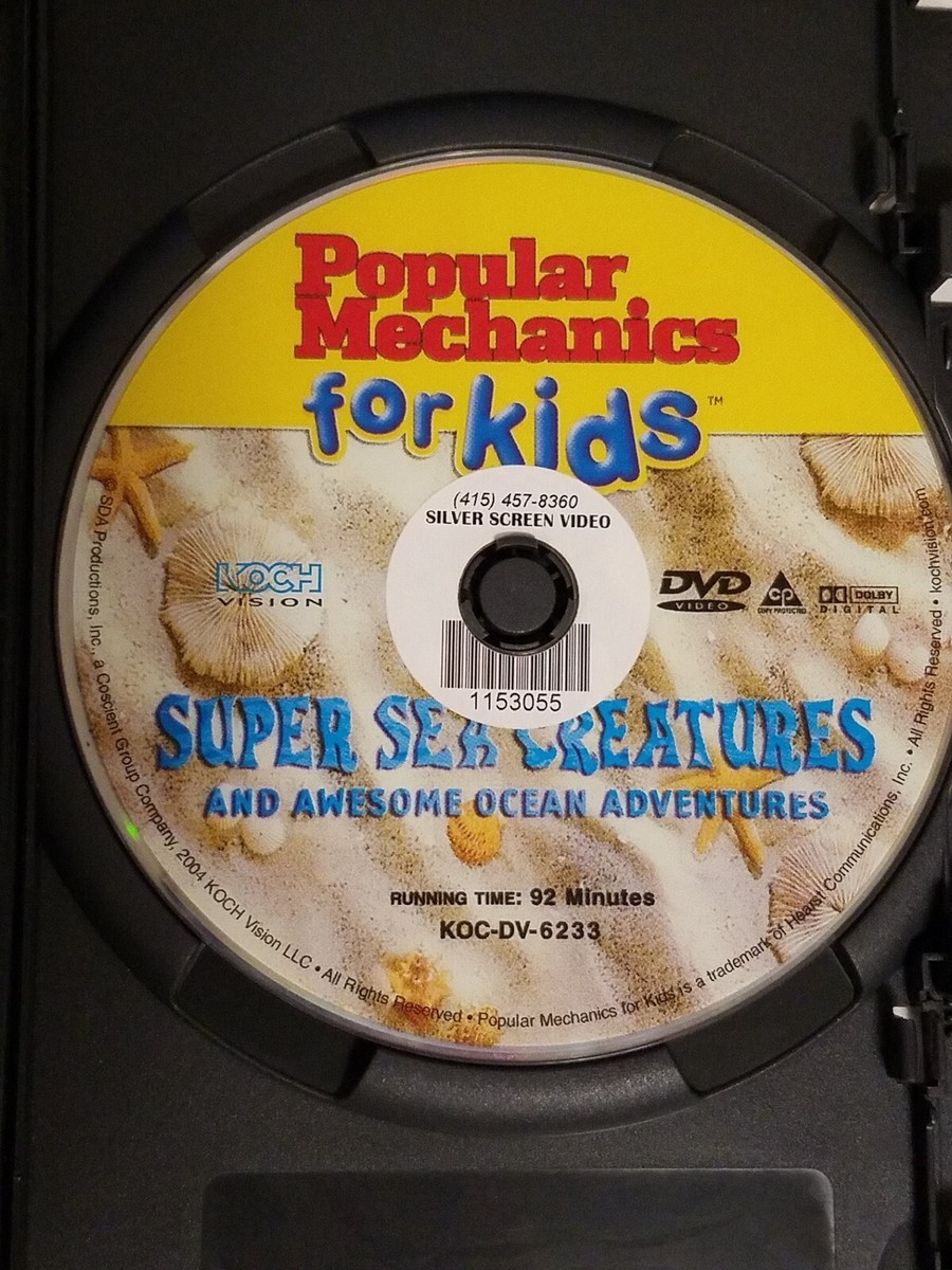 その他 Popular Mechanics for Kids: Super Sea Creatures [DVD] Popular Mechanics for Kids - Super Sea Creatures and Awesome