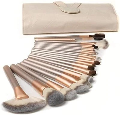 Make up Brushes,TTRWIN 18 Pcs Professional Makeup Brush Set Synthetic Kabuki Fa