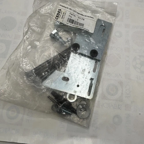 CEDES AG CH-7302 Shipping kit SEC C2/T2 Cegard/Mini NA HardWare Part No. 111 776