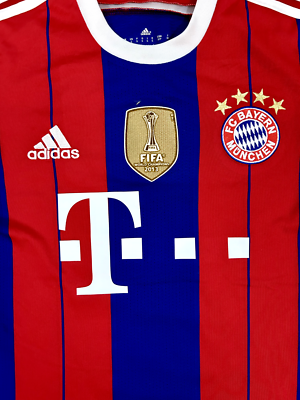 Bayern Munchen Adidas #F48499 2014 Home PHILLIPP LAHM #21 Kit Size