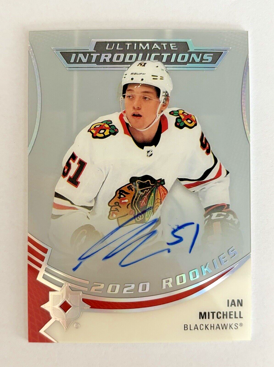 2020-21 UD Ultimate Collection Introductions Ian Mitchell Auto