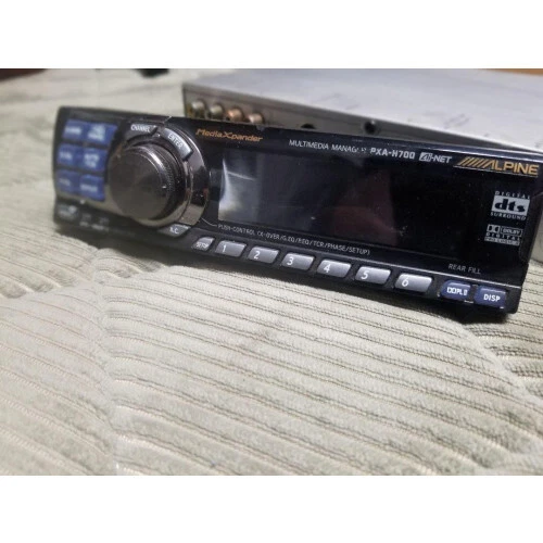 ALPINE PXA-H700 Processor Multimedia Manager Car Audio & RUX-C700 Commander SET - Image 4 of 4